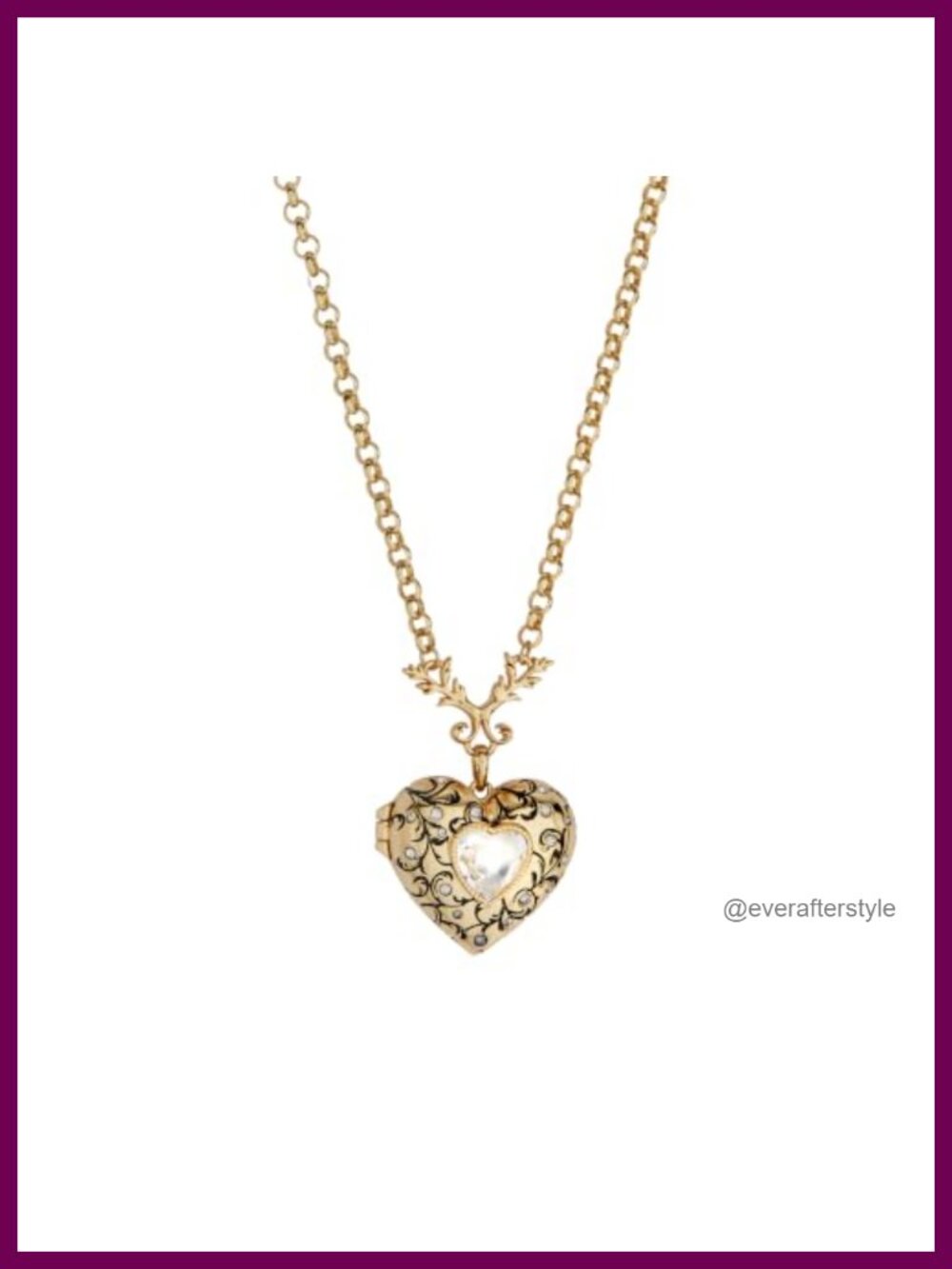 Alex and Ani Twilight Locket Necklace Silver-Plated Brass